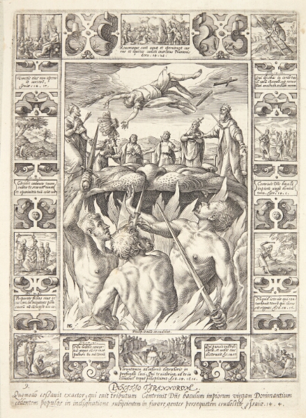 Hendrick Goltzius, Straffen for tyranni