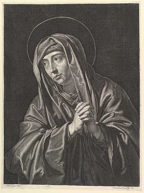 Jean Morin, La Vierge de douleurs