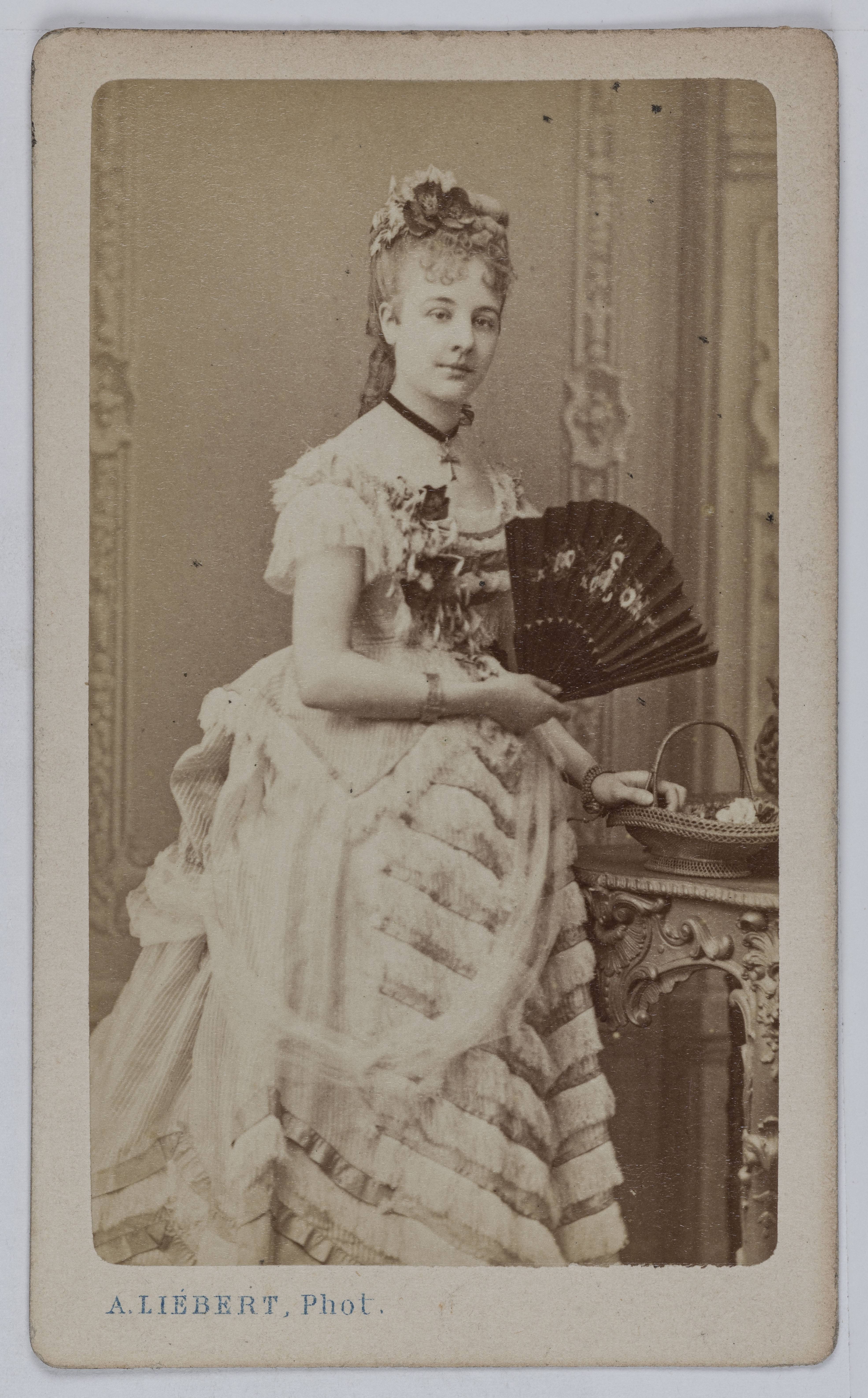 Alphonse Liébert, Portrait de Rizzio, actrice.