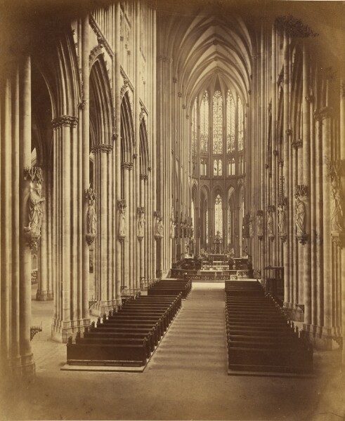 Unknown, [Interior of nave, Cologne Cathedral]