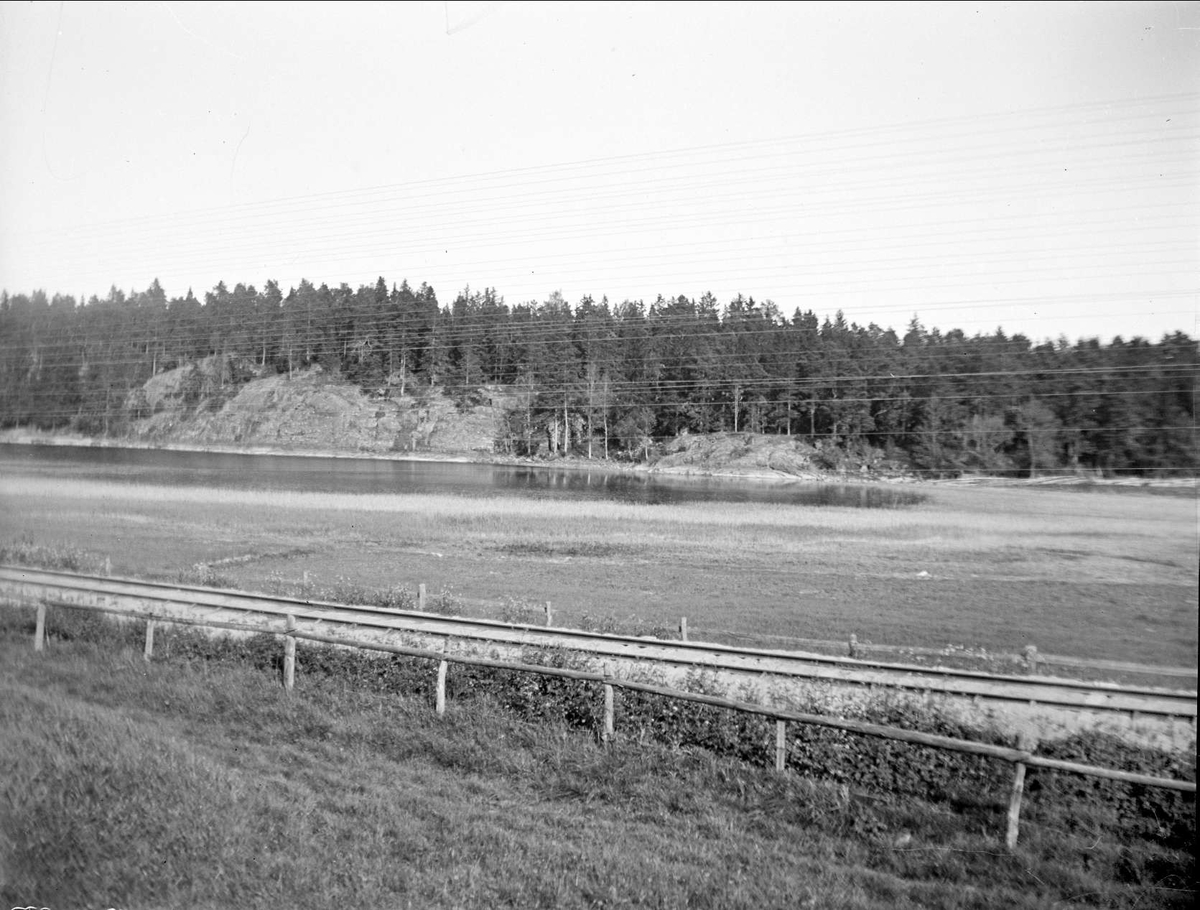 August Fredrik Schagerström, Lake Lille, the parish of Almunge, Uppland June 1924