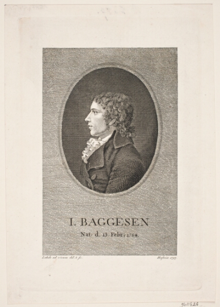 Gerhard Ludvig Lahde, Jens Baggesen