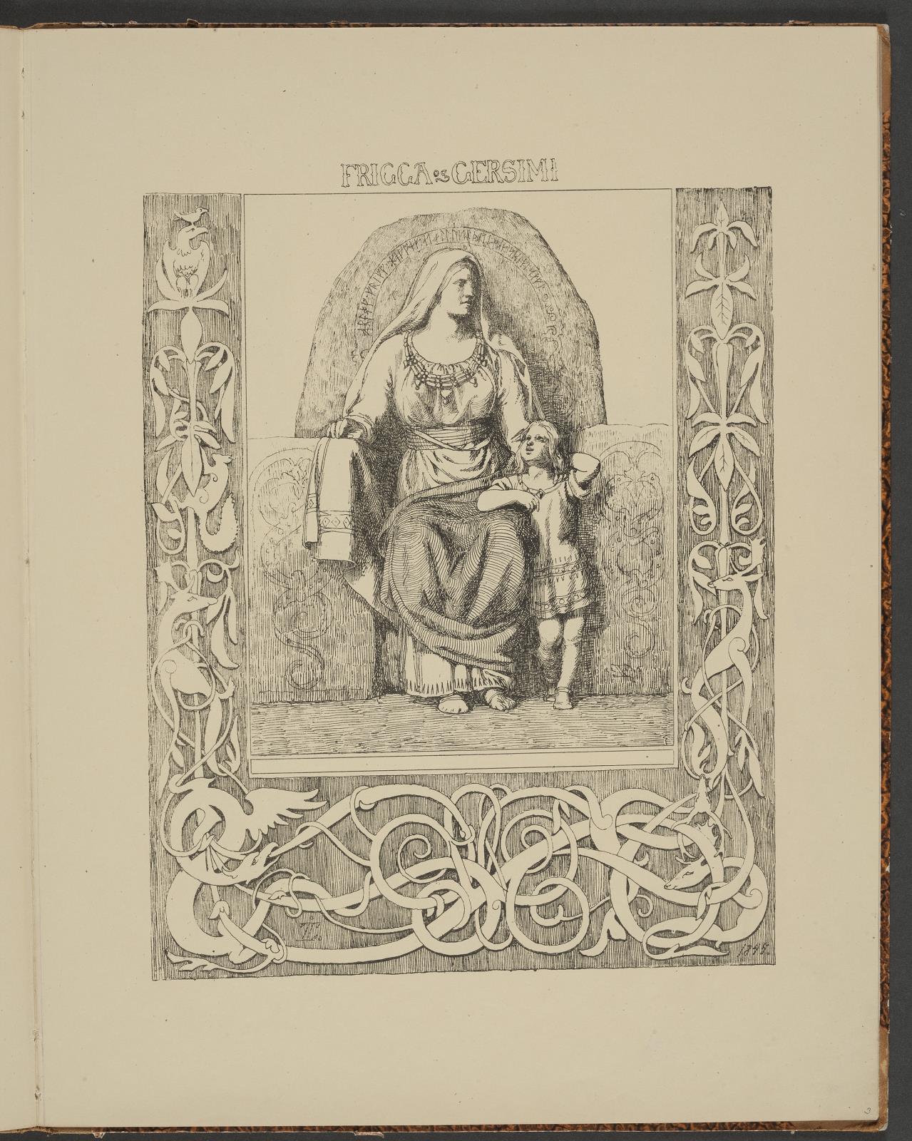 Lorenz Frølich, "FRIGGA og CERSIMI"