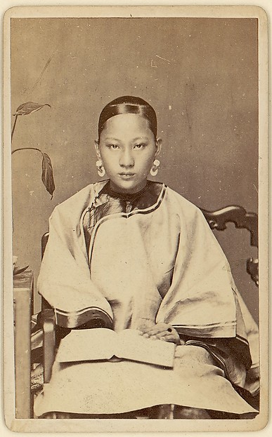Unknown, [Young Woman with Earrings]
