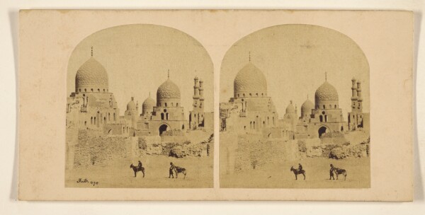 Francis Frith, View of the Tombs of the Caliphs. [Cairo, Egypt]