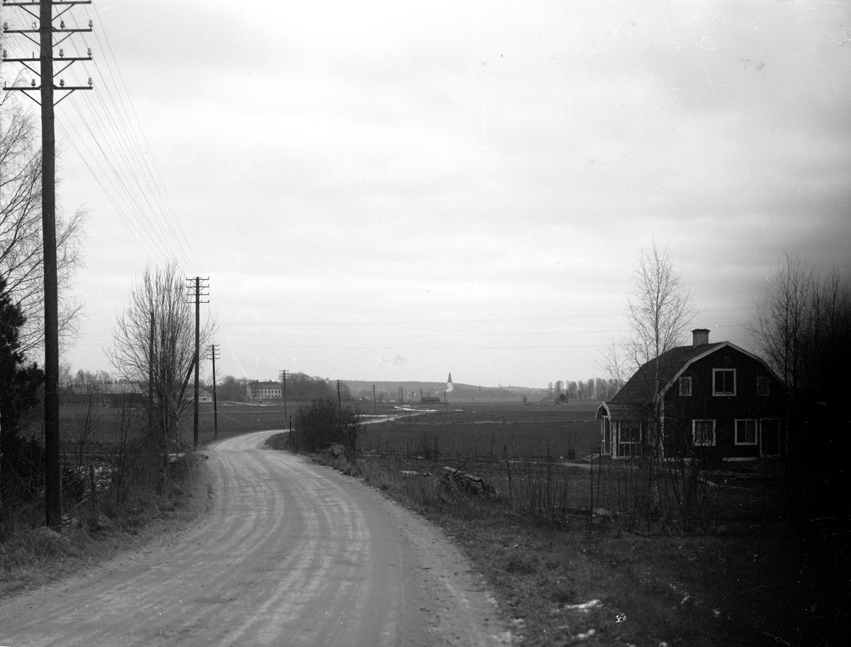 Ellert Johan Viktor Sörman, Strö gård från väster. Fotograf: E Sörman.