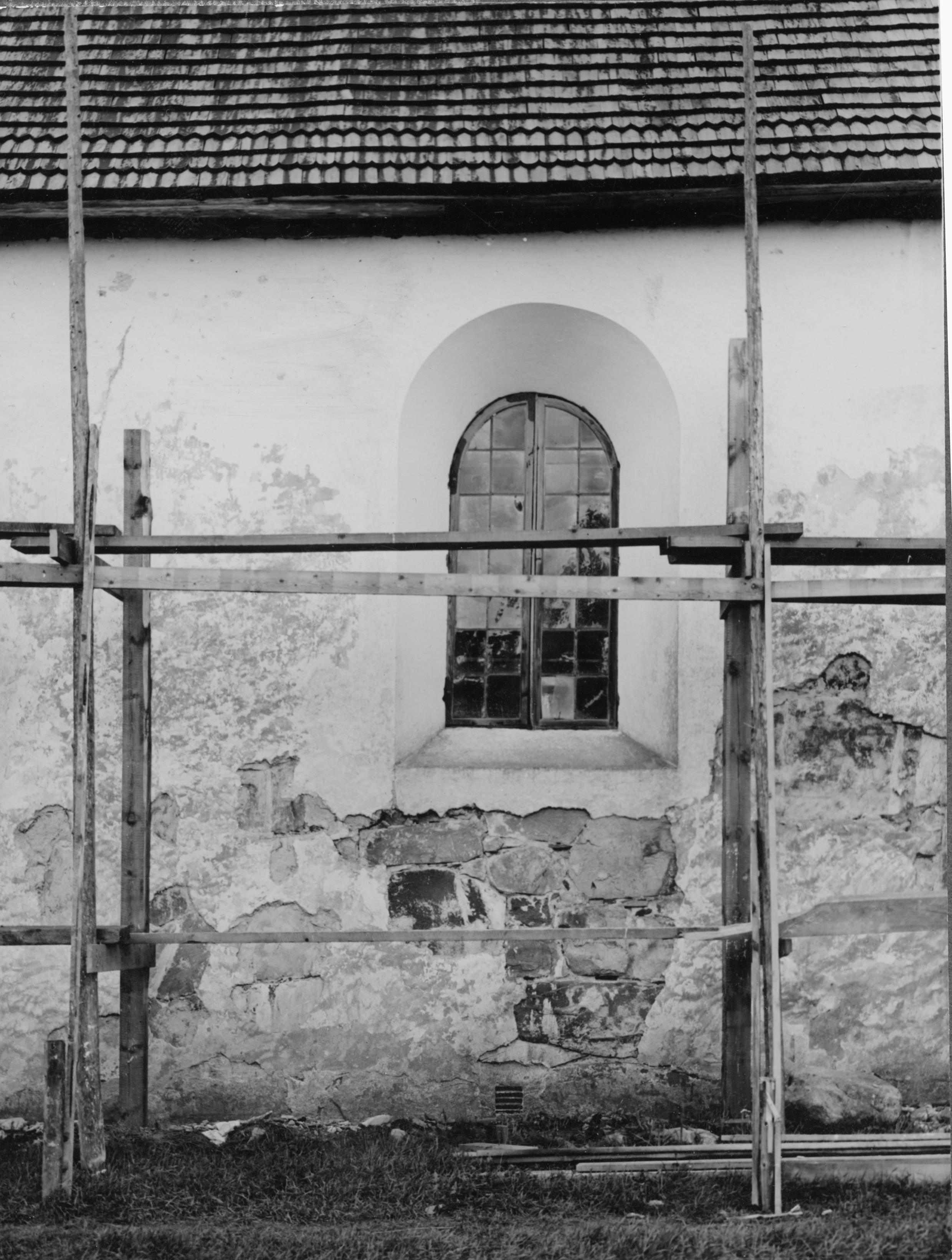 Sven Wahlgren, Sjösås gamla kyrka
