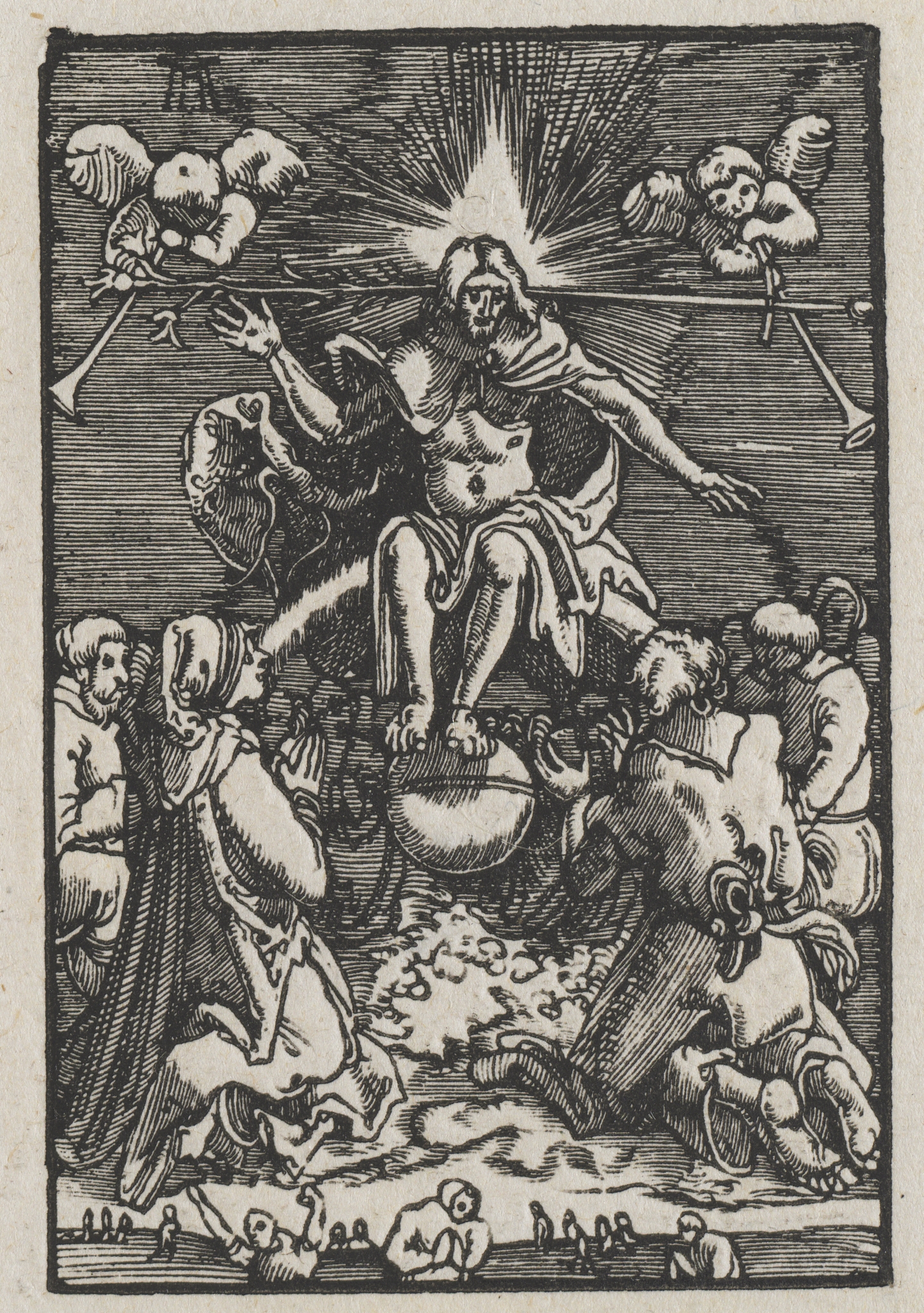 Albrecht Altdorfer, The Fall and Redemption of Man:  The Last Judgment