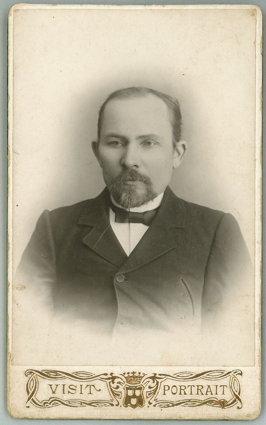 Nežinomas fotografas, Knygnešys Juozas Zauka (1862–1943)