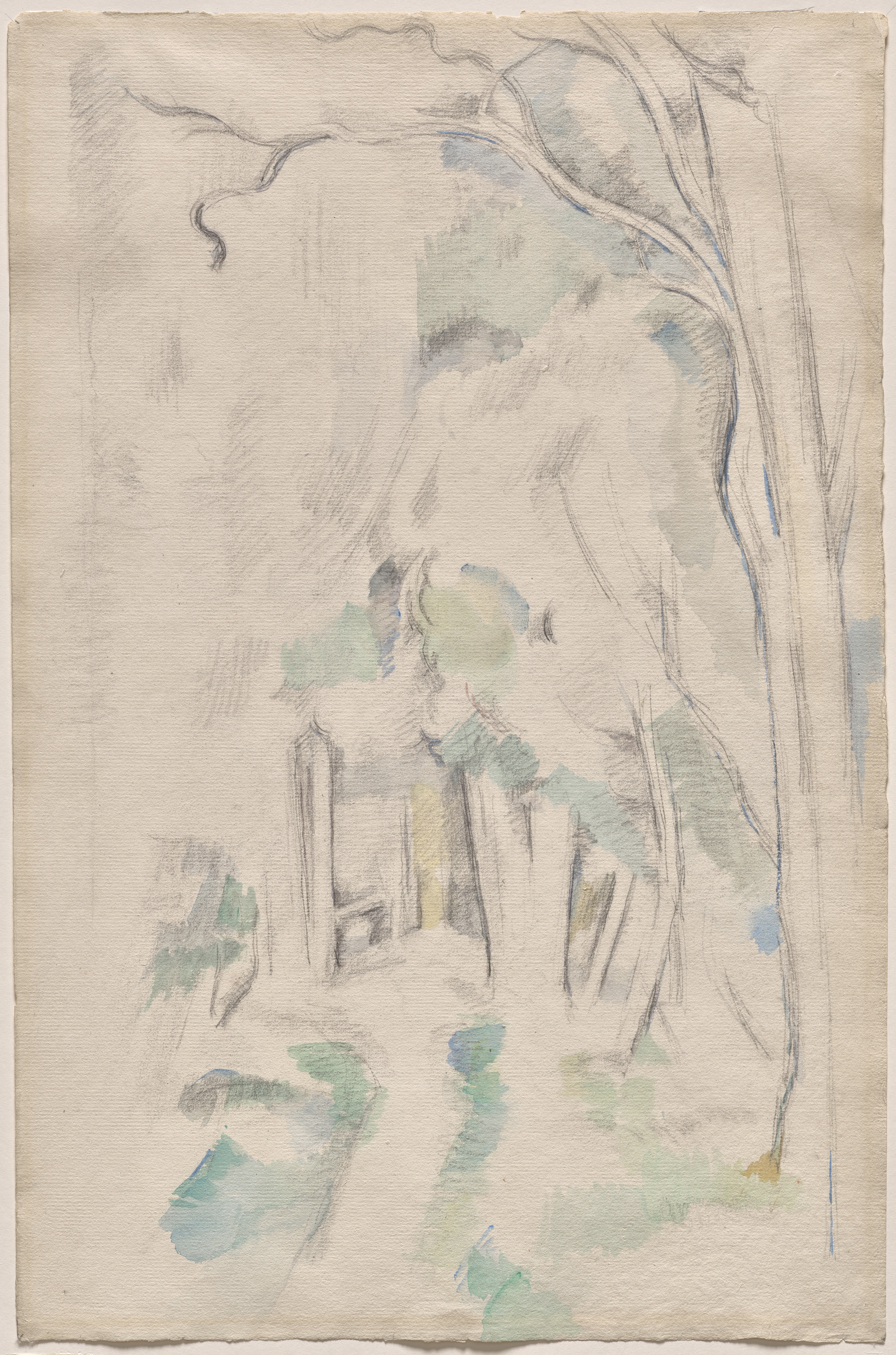 Paul Cezanne, Footpath in the Woods
