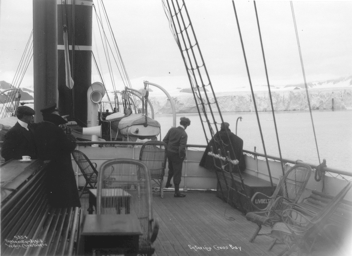 Anders Beer Wilse, Prot: Lillehuk Glacier Indseiling 19/8 1908