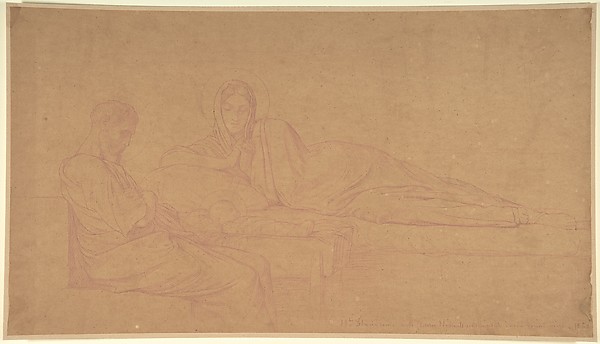 Hippolyte Flandrin, The Nativity