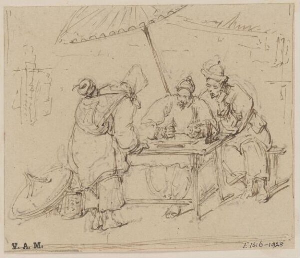 George Chinnery, A letter-writer and other Chinese figures