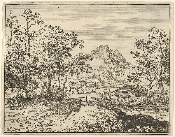 Allart van Everdingen, The Broad River