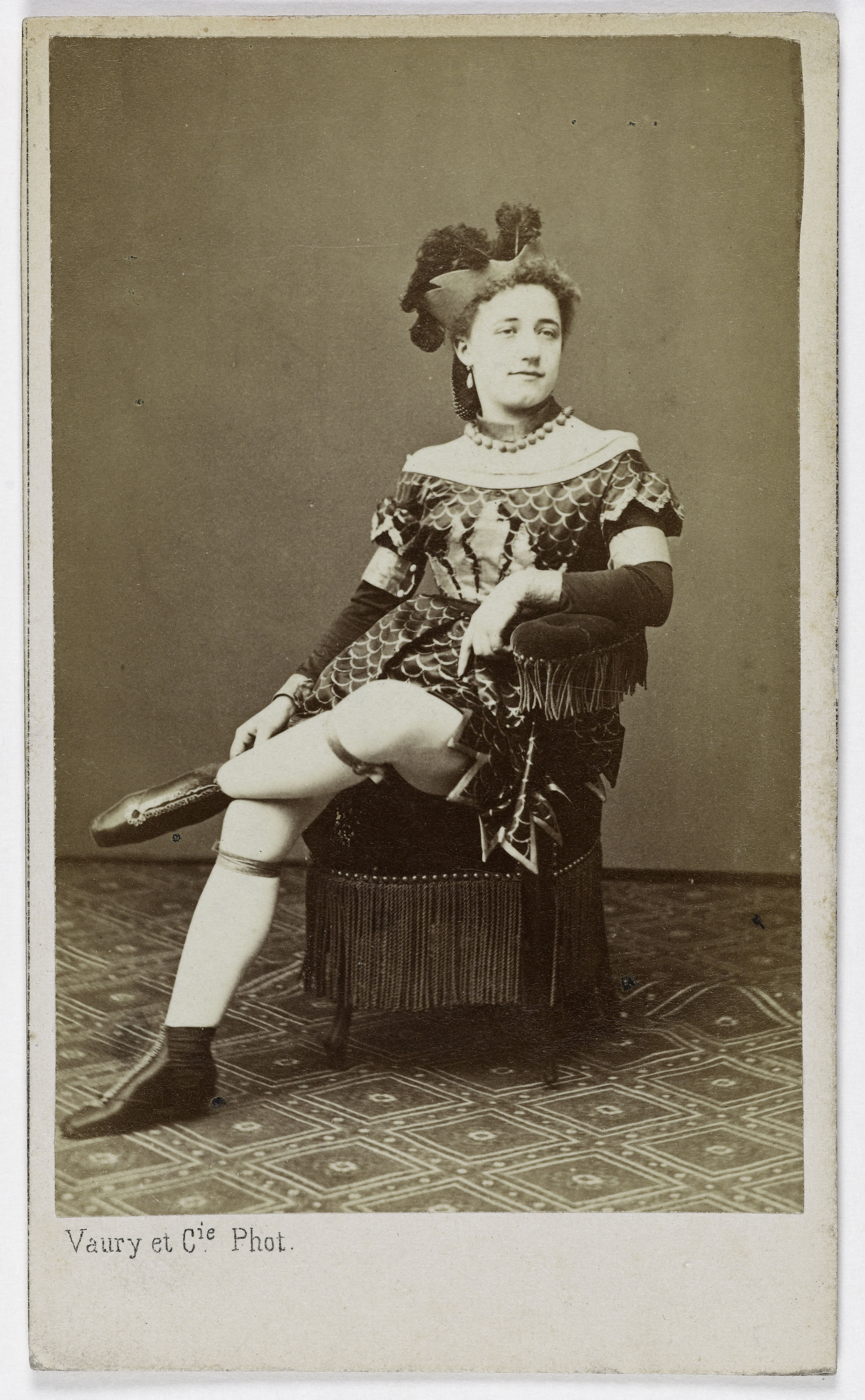 Vaury et Cie, Portrait de Rose Dupin (actrice au théâtre Dejazet)