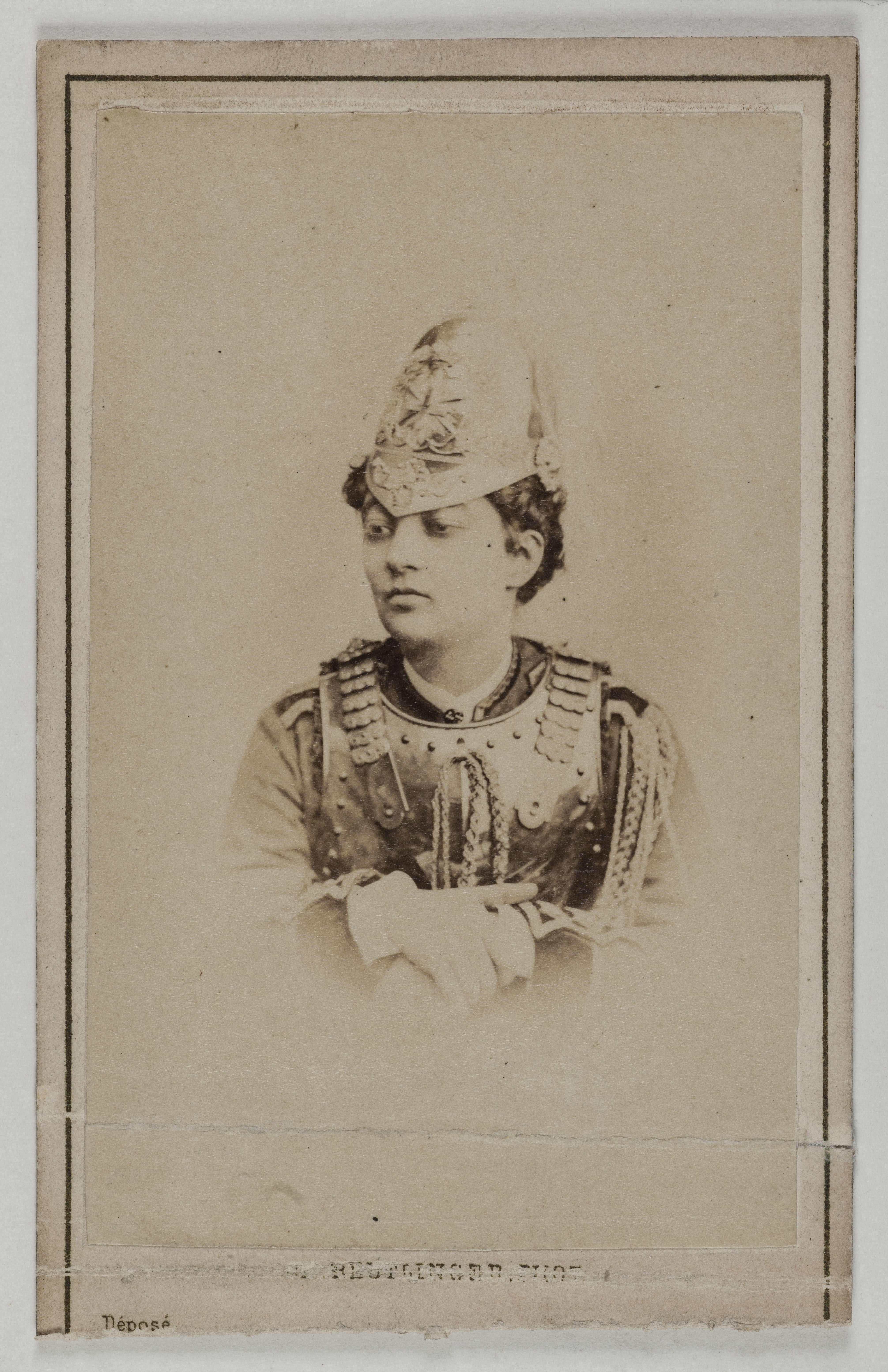 Charles Reutlinger, Portrait de Delval Gabrielle, (actrice)