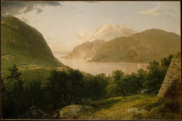 John Frederick Kensett, Hudson River Scene
