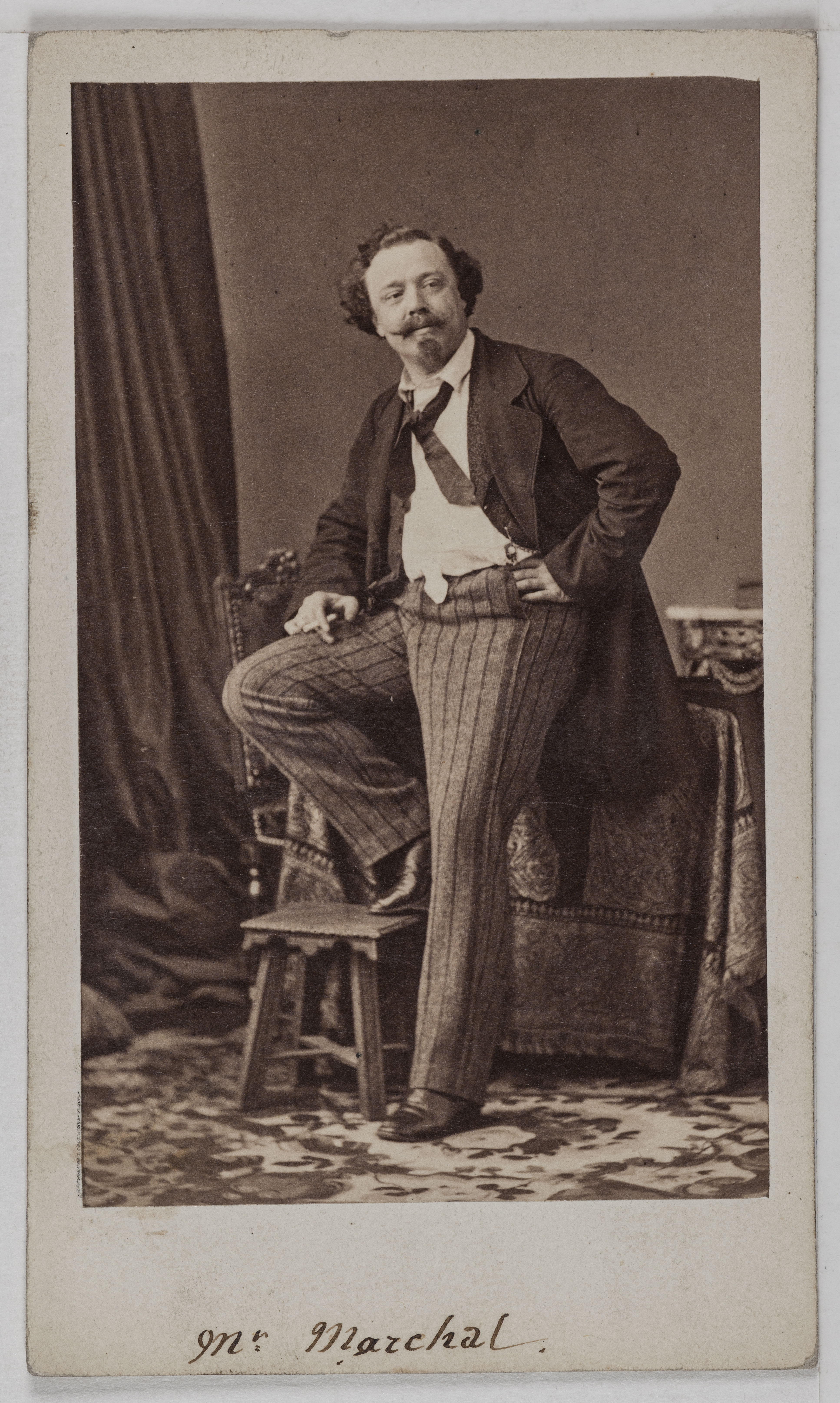 Disderi & Cie, Portrait de Marchal Charles François, (1825-1877), (peintre)