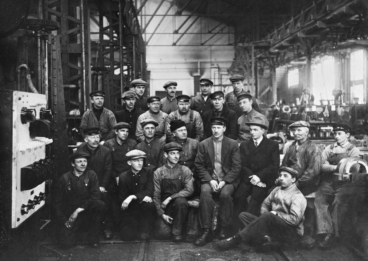 Anno Domkirkeodden, GRUPPE, ARBEIDERE, JERNBANEVERKSTEDET