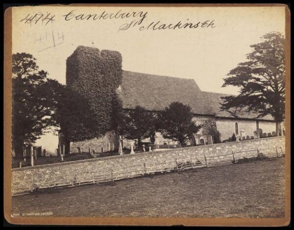 Francis Frith, Canterbury.  St. Martins Ch.