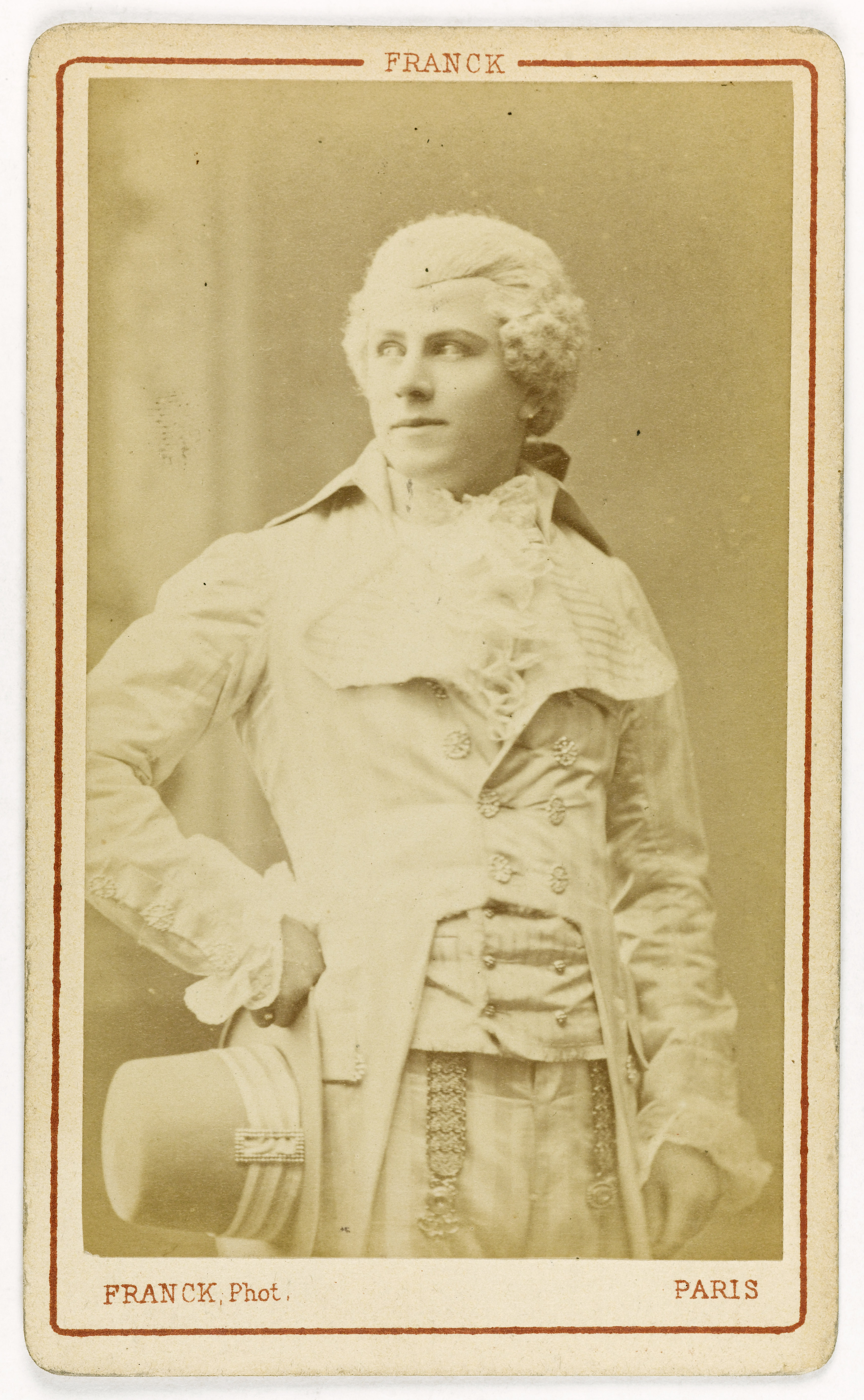 Franck, Portrait de Thérèse, (actrice)