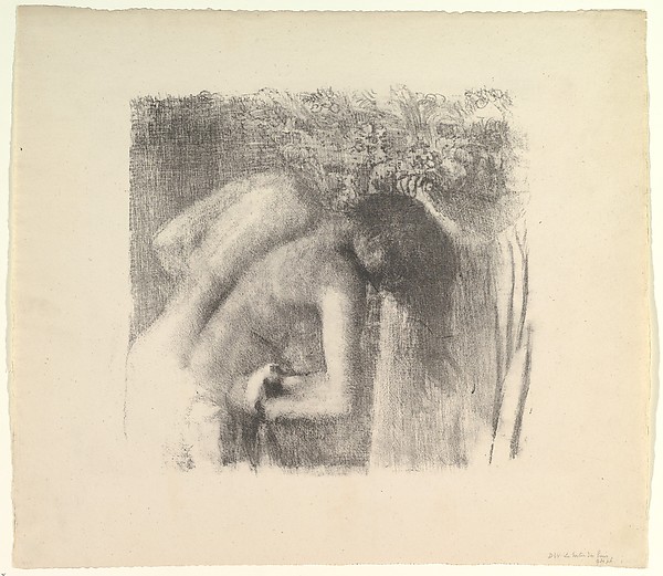 Edgar Degas, After the Bath (large version)
