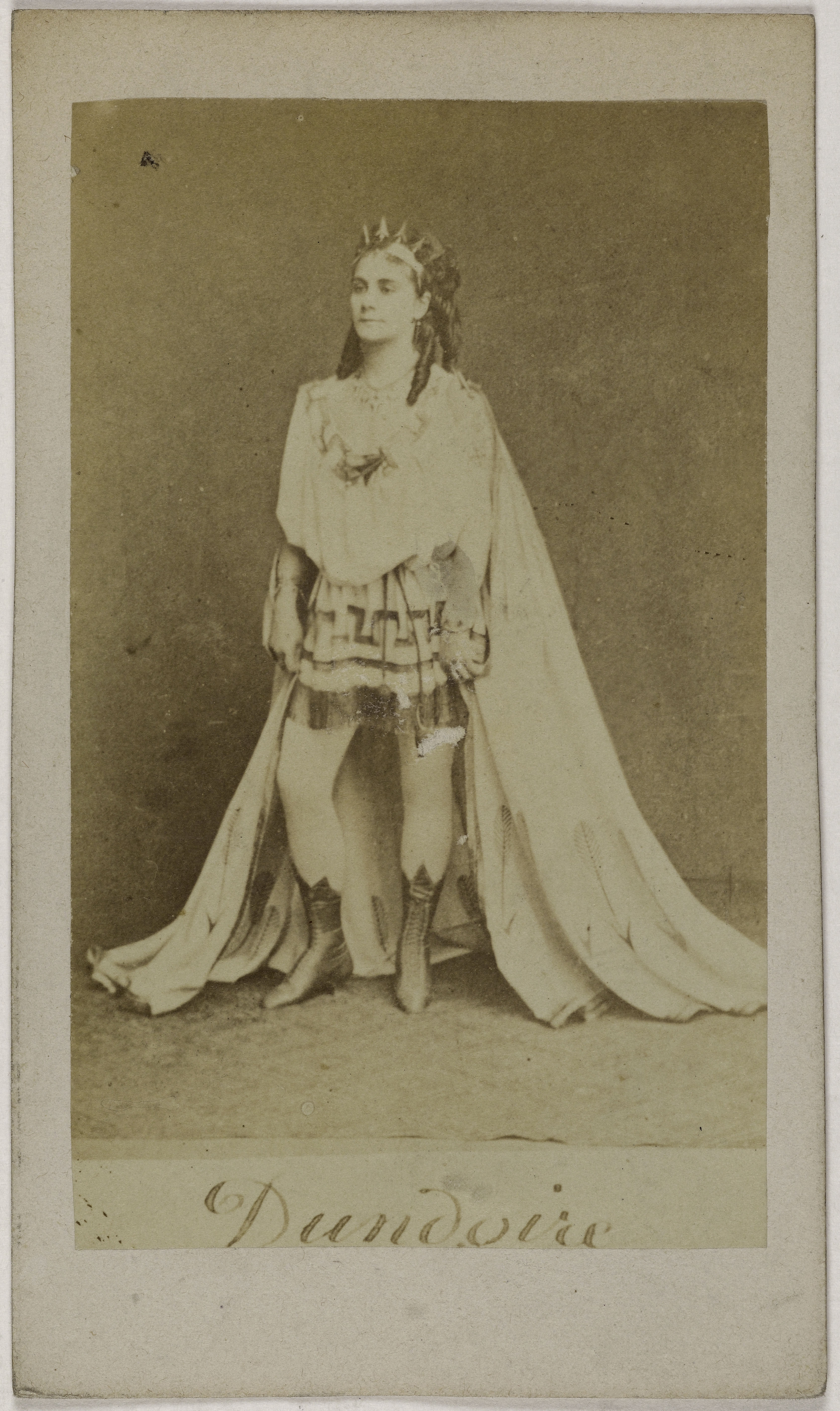 Anonyme, Portrait de Marie-Anne Daudoird, (Marie-Anne Giraud, dite, 1831-19), (actrice)