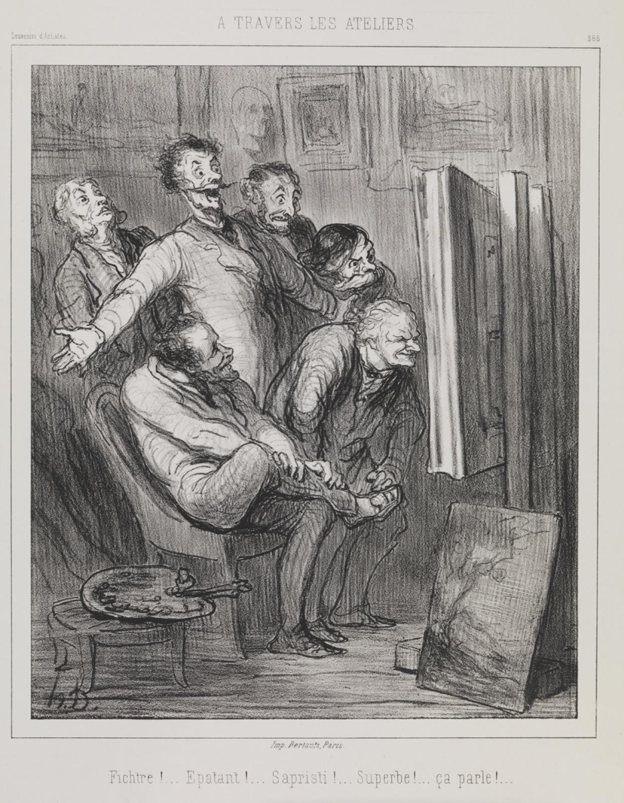 Honoré Daumier, A travers les Ateliers