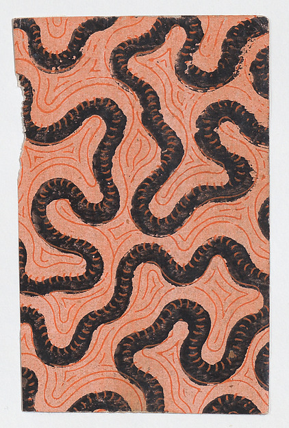 Anonymous, Sheet with abstract pattern