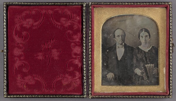 Unknown, [Portrait of a Seated Couple]