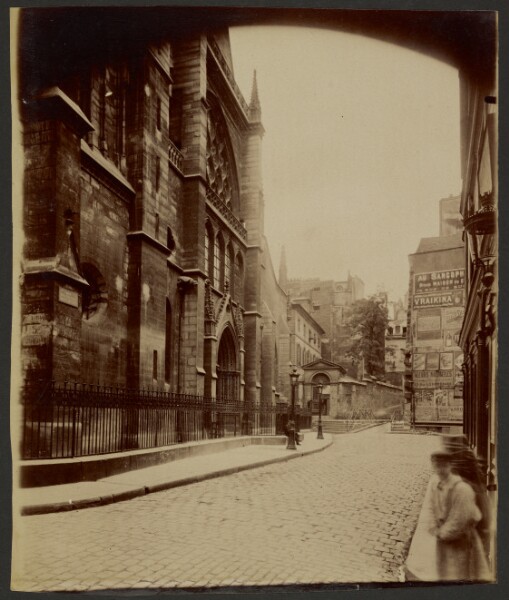 Eugène Atget, [Eglise Saint-Séverin]