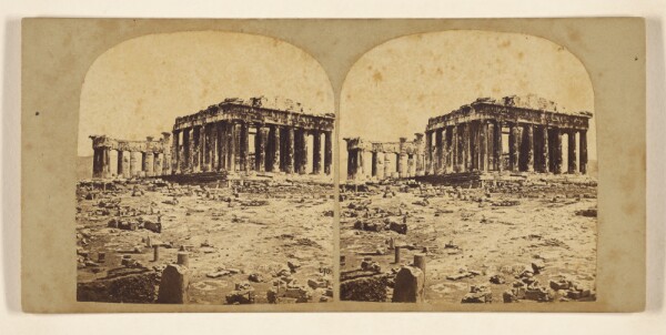 Francis Frith, The Parthenon on the Acropolis, Athens.