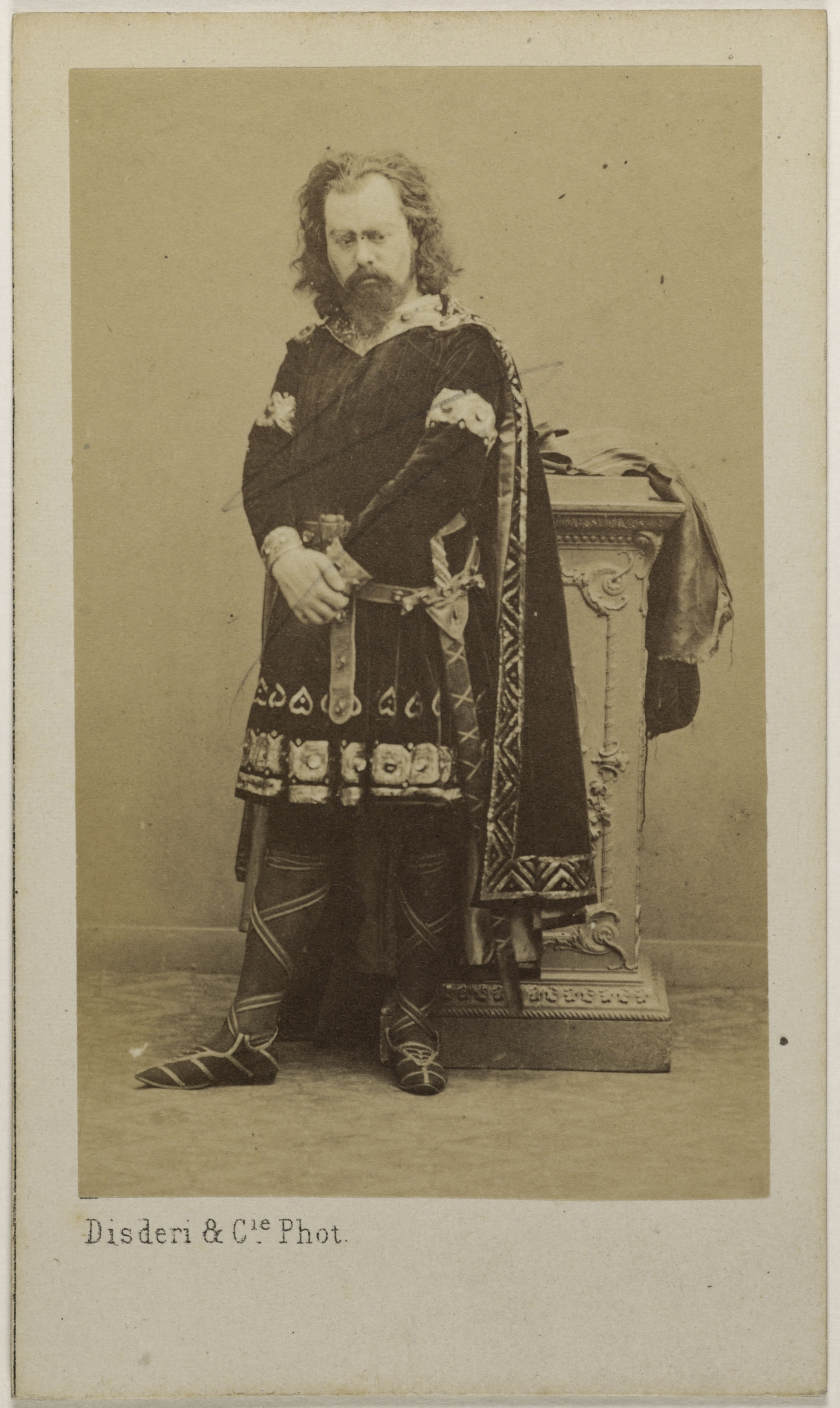 Disderi & Cie, Portrait de Belval, Jules (Jules Bernard Gaffiot, dit), (-1879), chanteur