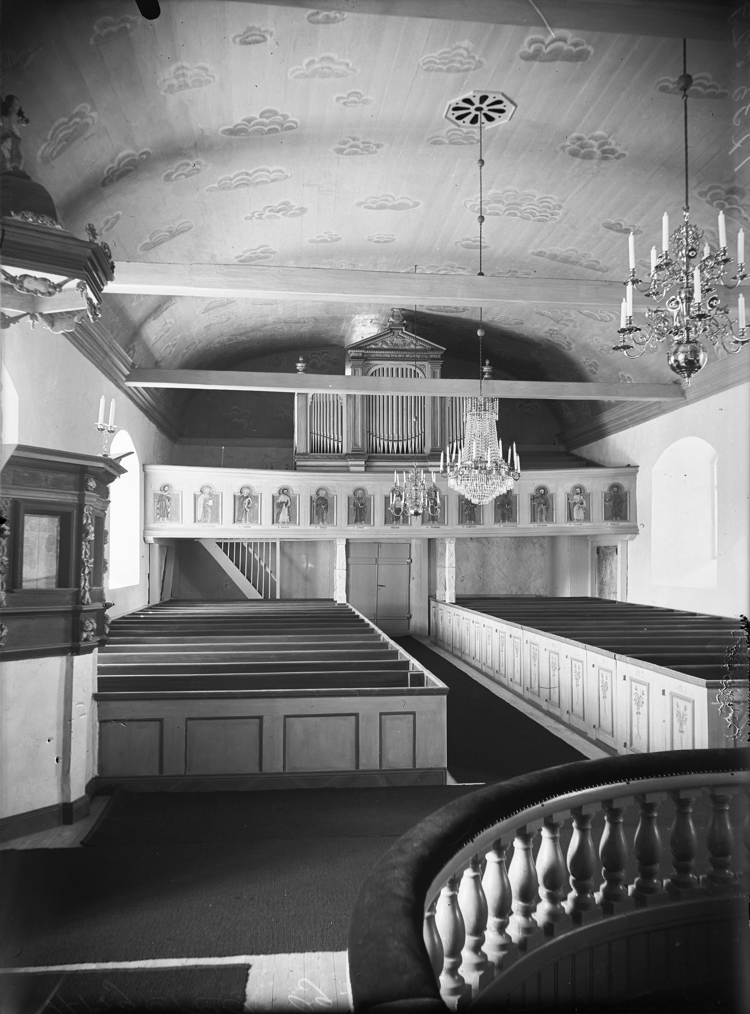 Axel Forssén, Angereds kyrka