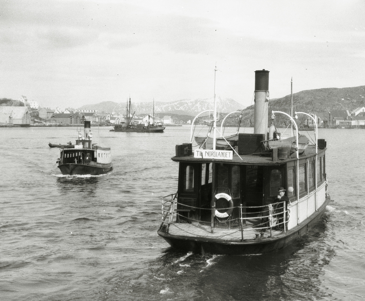Anders Beer Wilse, Prot: Byerne - Kristiansund, Færgene (Delevis feil i protokoll)