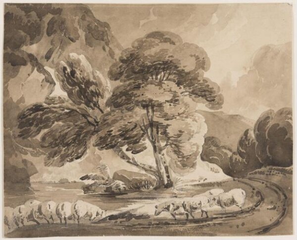 Unknown, Drawing by a member of the Sketching Society
