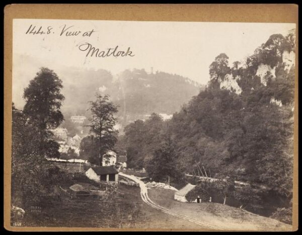 Francis Frith, View at Matlock