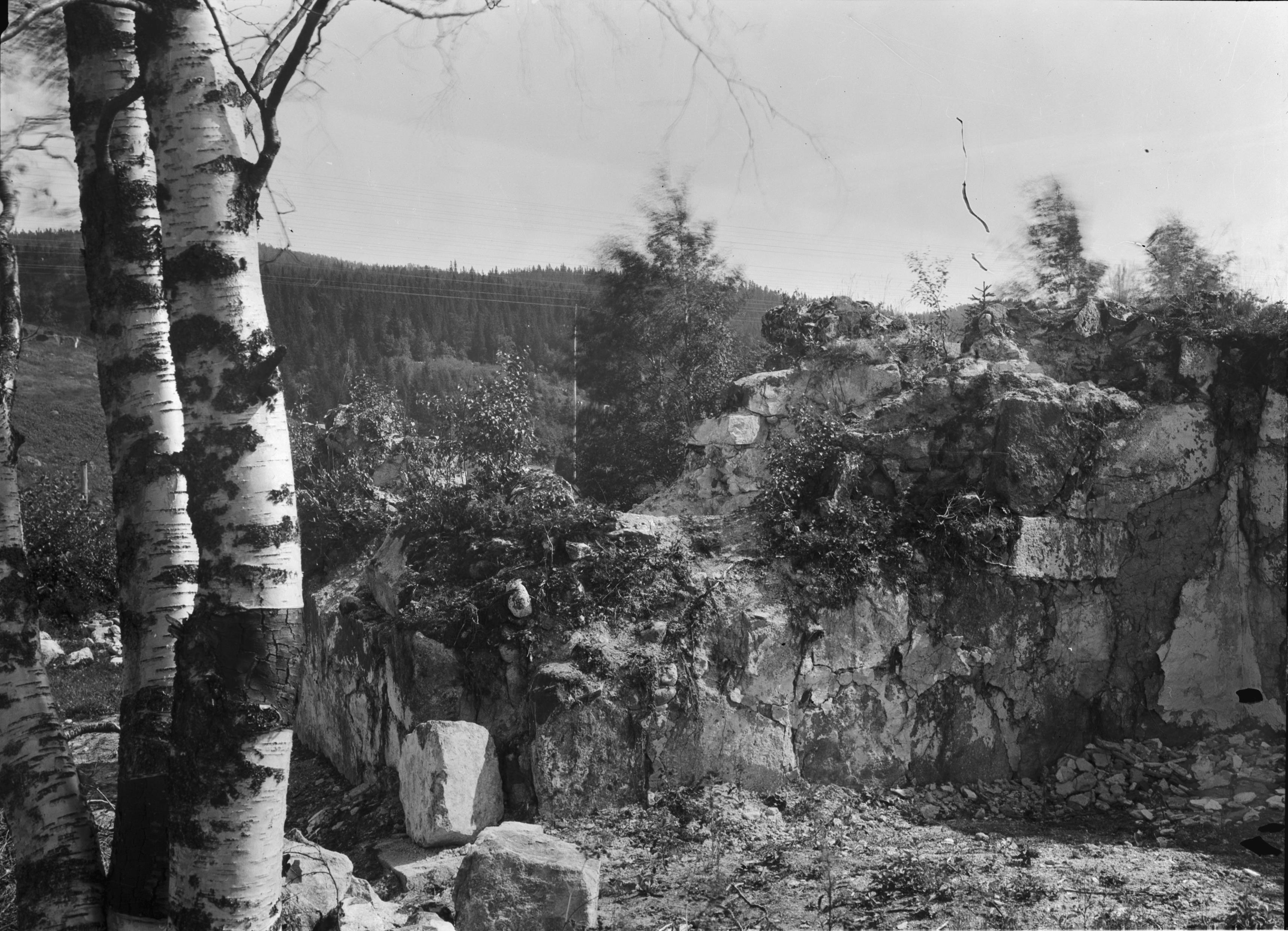 Bertil Berthelson, Bjärtrå kyrkoruin