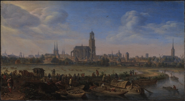 Herman Saftleven, Prospekt af Utrecht