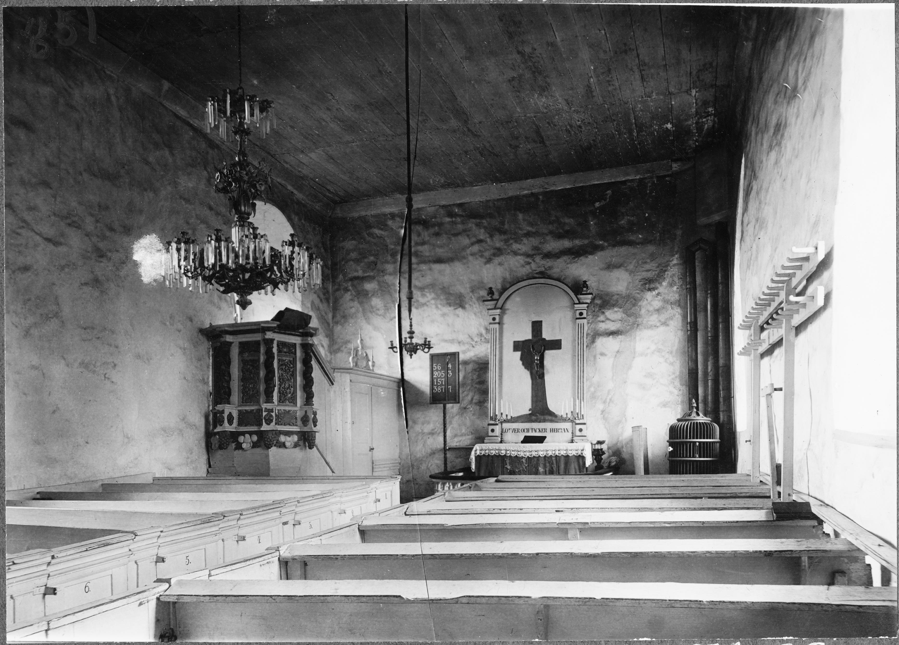 Sigurd Curman, Lavads kyrka