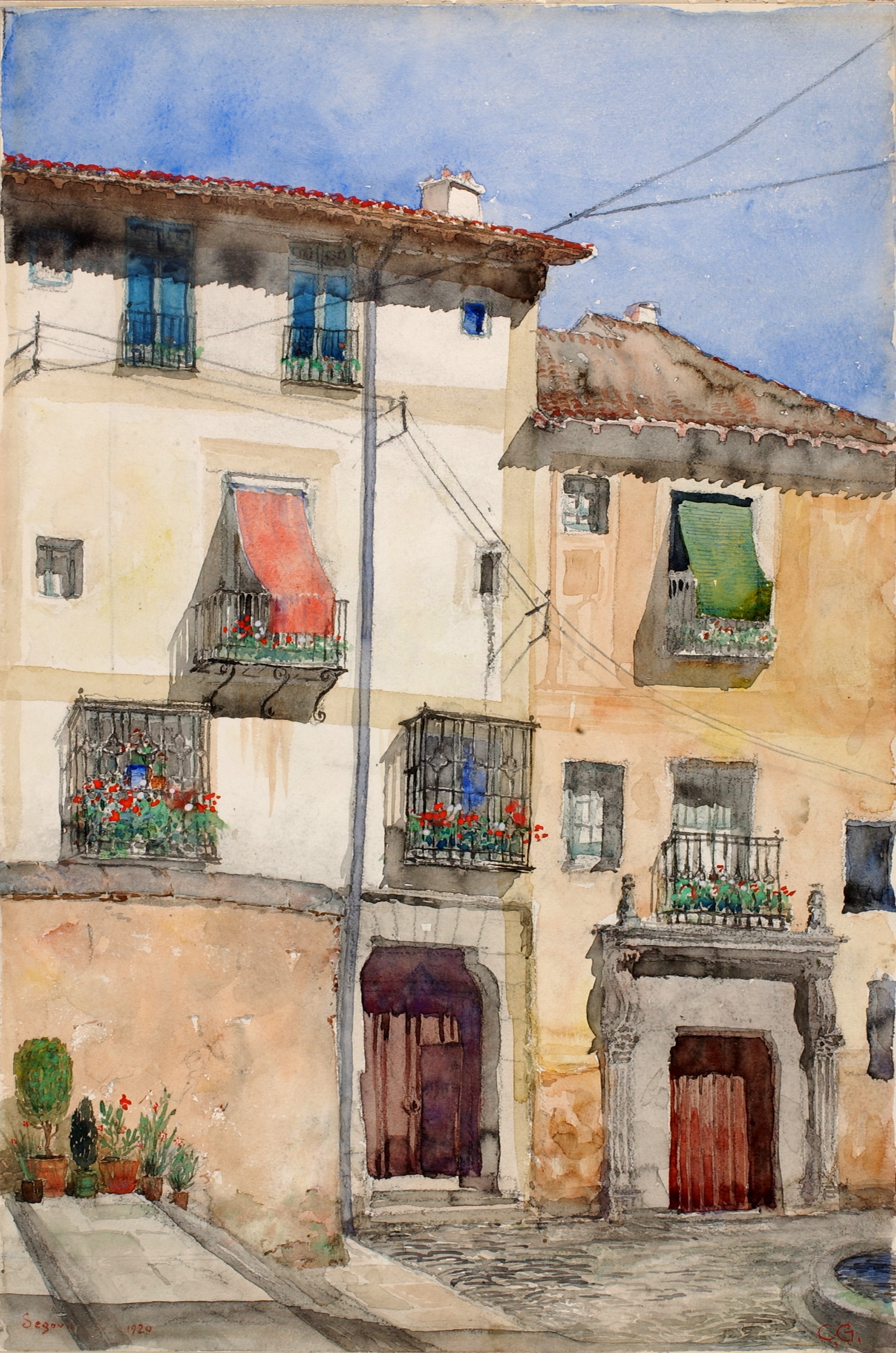 Cass Gilbert, Old House at Segovia, Spain