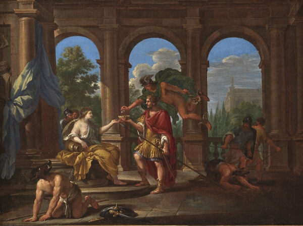 Filippo Lauri, Kirke og Odysseus