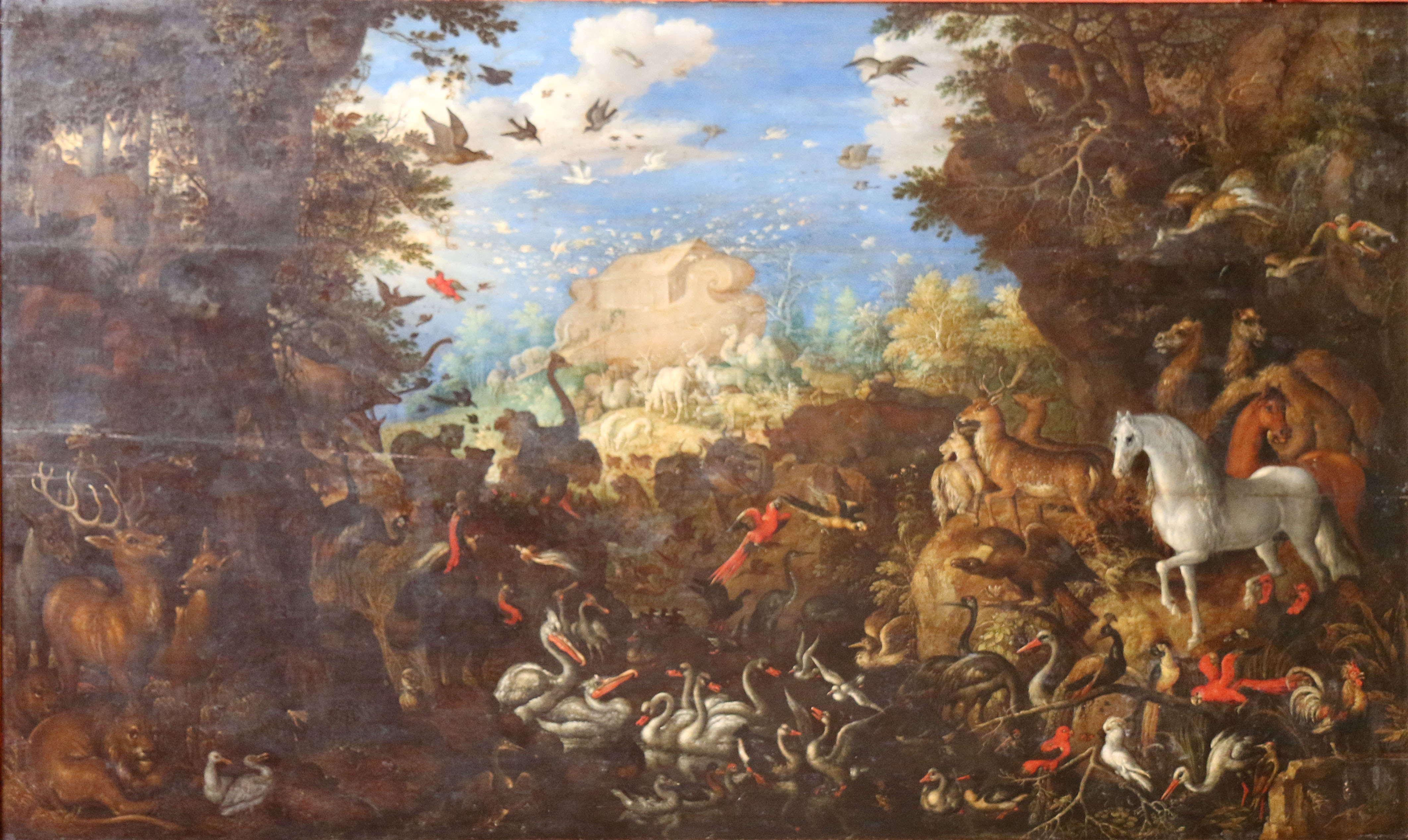 Roelant Savery, the paradise with Noah's arch