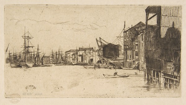 James McNeill Whistler, Free Trade Wharf
