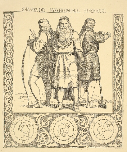 Lorenz Frølich, "ØRVARODD. HOLGER DANSKE. STÆRKODD."