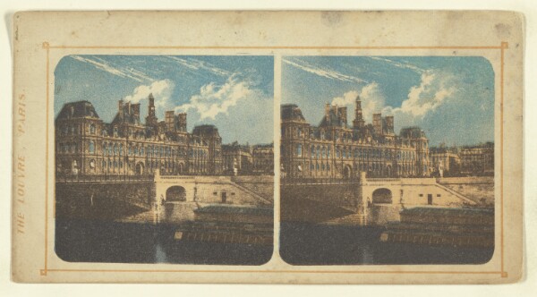 London Stereoscopic and Photographic Company, The Louvre, Paris.