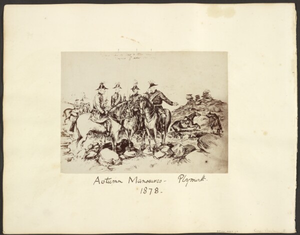George Barker, Autumn Manoeuves - Plymouth