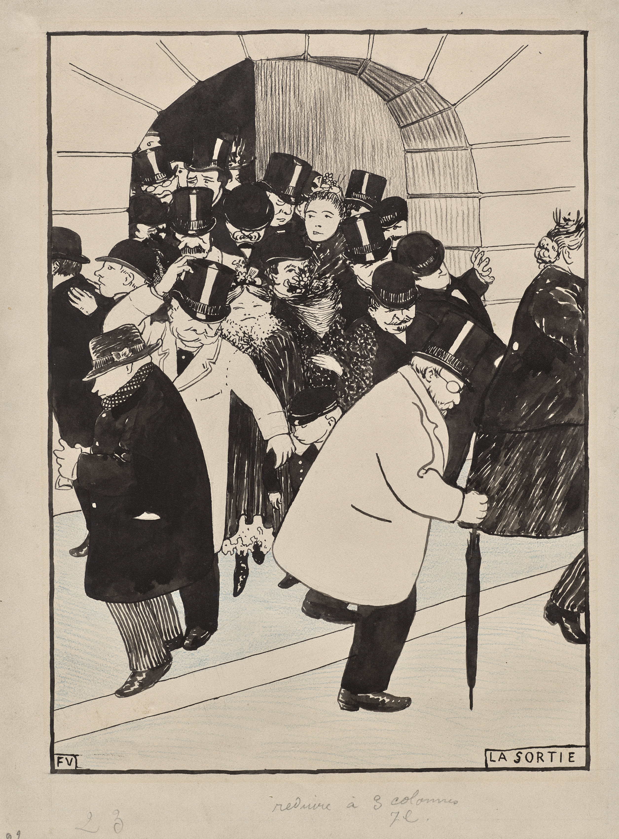 Félix Vallotton, The Exit