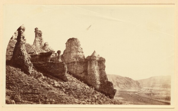 Carleton Watkins, [Echo City from Witch Rocks Utah]
