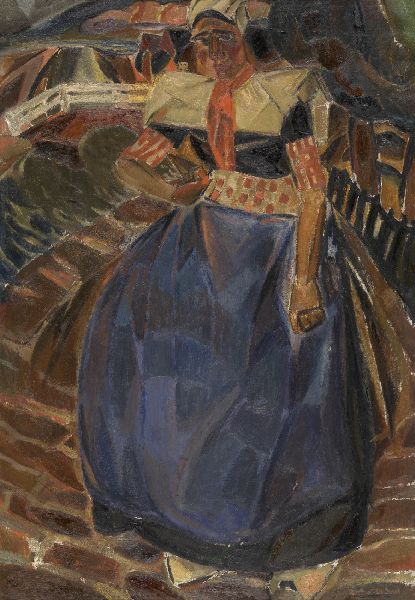 Gustave De Smet, Woman from Spakenburg